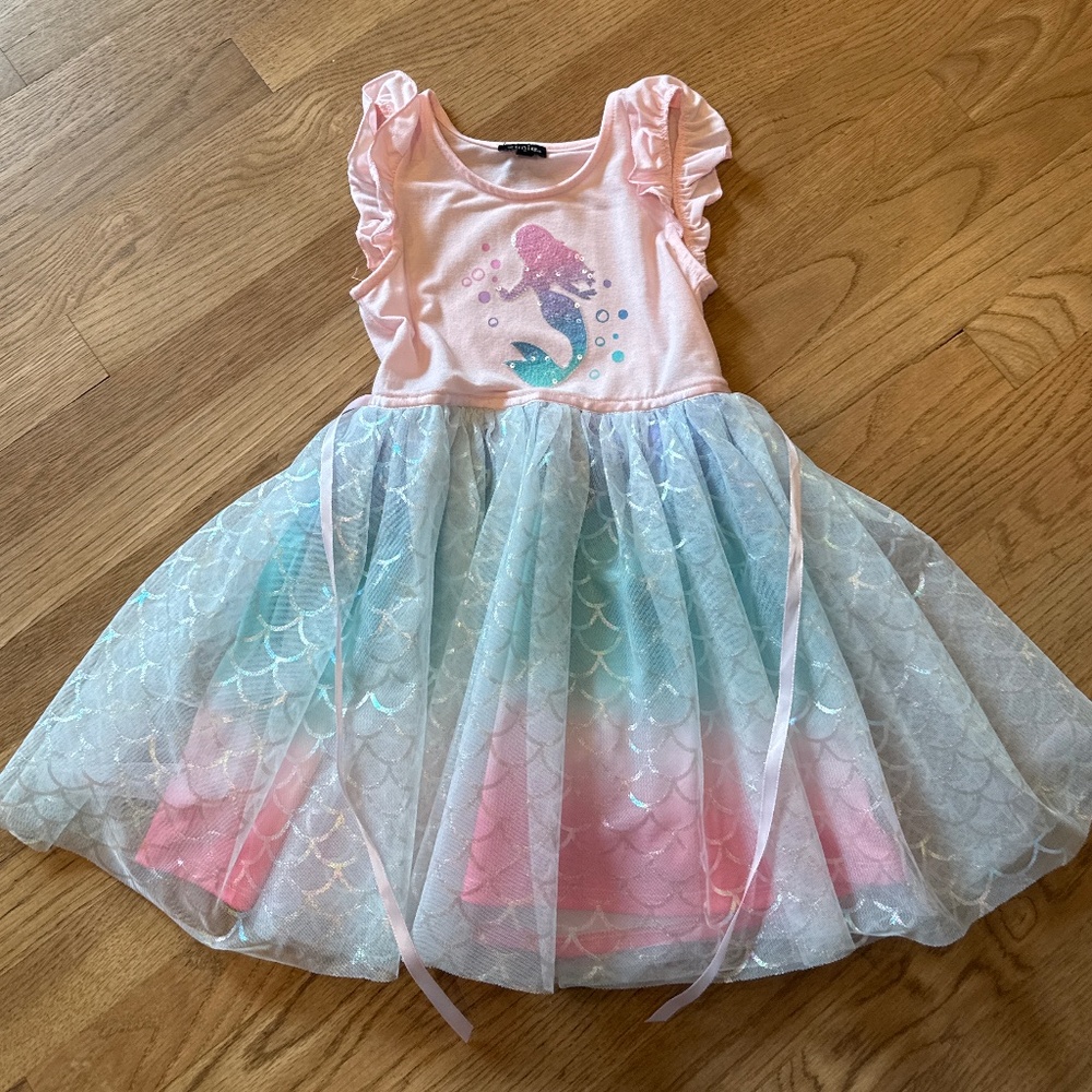 Mermaid girls dress